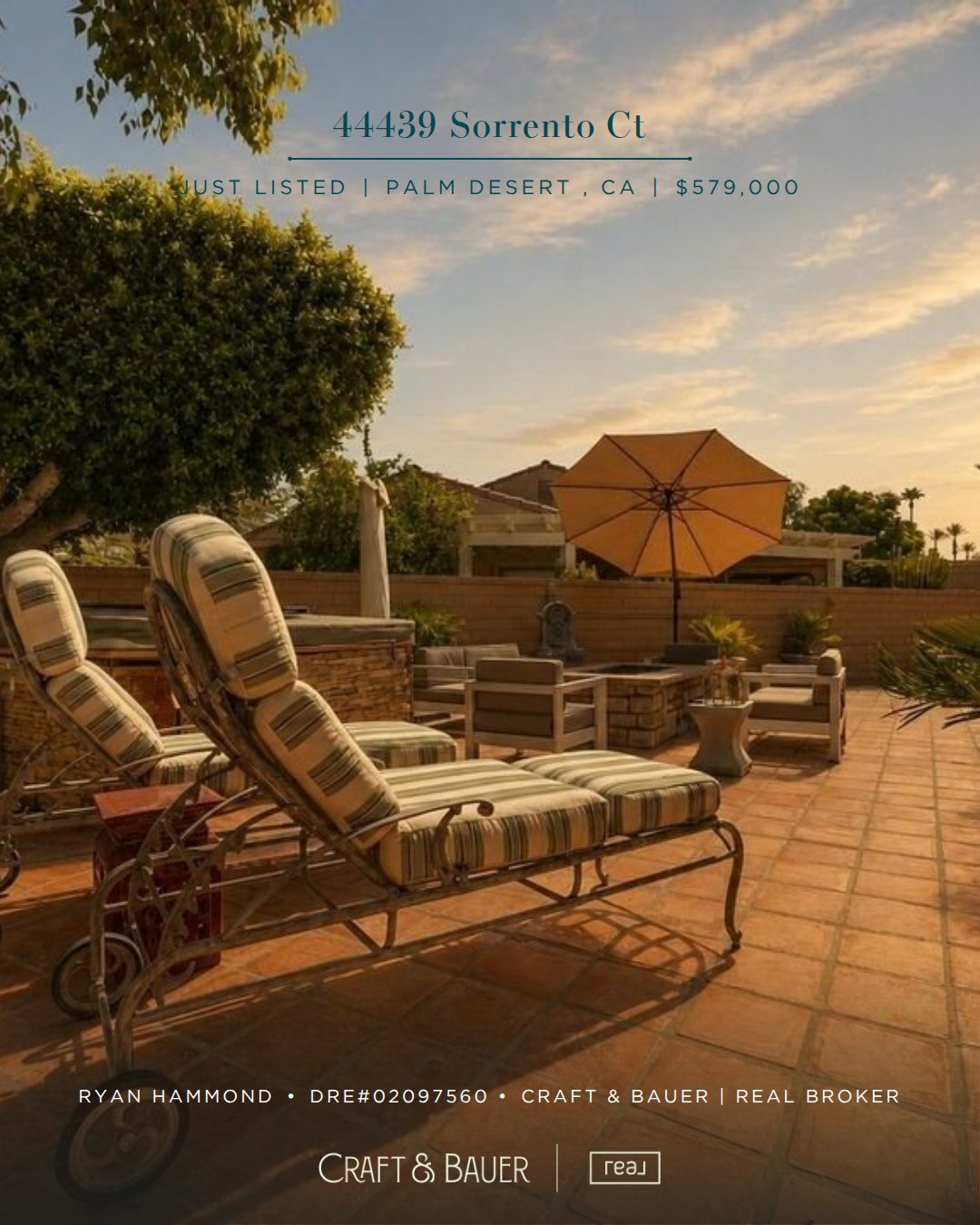 JUST LISTED 🌵 This Hidden Palms home is anything but ordinary, offering rare privacy, a spacious lot, expansive outdoor living, and breathtaking western views for unforgettable Palm Desert sunsets. ✨⁠
⁠
🏡 44439 Sorrento Ct⁠
📍 Palm Desert, CA⁠
💰 $