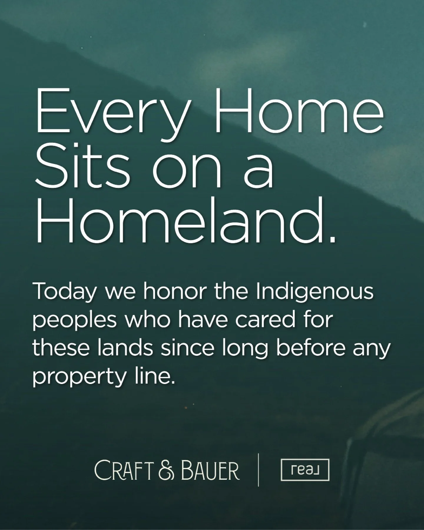 As real estate professionals, we spend our days helping people find a place to call home. Today we pause to honor the Indigenous peoples who called these lands home first, and who continue to shape the communities we serve across California and Arizo
