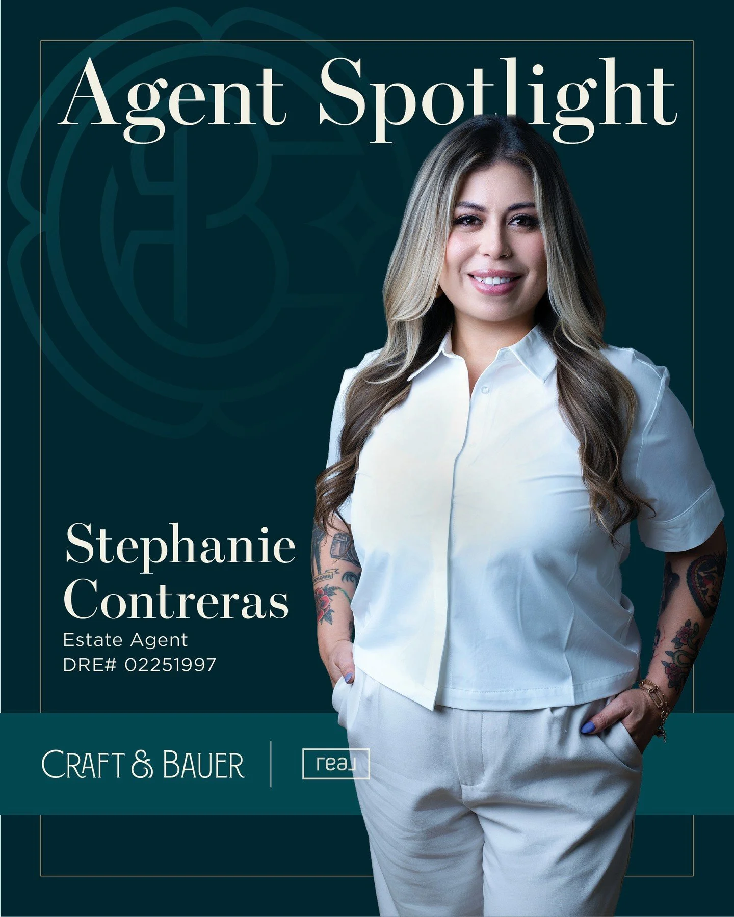Say hello 👋 to Stephanie Contreras, an Estate Agent with Craft &amp; Bauer | Real Broker.⁠
⁠
Stephanie brings a creative, people-first approach to real estate, combining her passion for photography, storytelling, and marketing with a genuine commitm