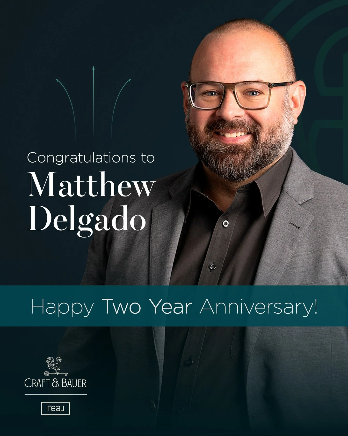 Happy 2-year Craft &amp; Bauerversary  to our Estate Director Matthew Delgado!⁠
⁠
From guiding clients through major life transitions to building lasting relationships through personalized service, you bring a thoughtful, hands-on approach to everyth