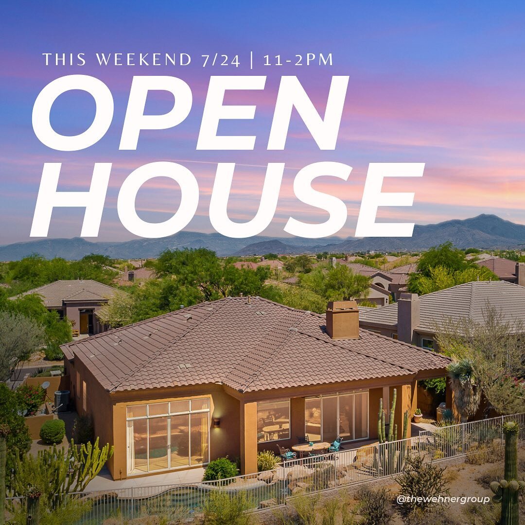 ✨ OPEN HOUSE IN SCOTTSDALE!! ✨⁠⁠
⁠⁠
This weekend, stop by this gorgeous Scottsdale home in North Scottsdale🔥 😍⁠⁠
⁠⁠
Come see this stunner with endless mountain, desert, and fairway views while you entertain outside by the pool and built-in BBQ!⁠⁠
⁠