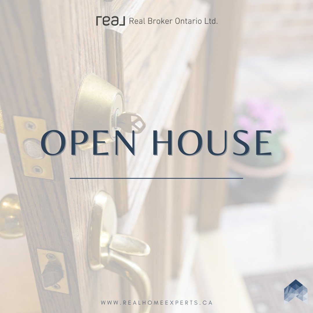 OPEN HOUSE 🏘️
&bull;&bull;
📍 260 Timber Trail Rd, Elmira, ON
April 21st, Sunday @ 1:00 - 3:00 pm 

📍 26-14 Williamsburg Road, Kitchener, ON
April 20th, Saturday @ 2:00 - 4:00 pm 
April 21st, Sunday @ 2:00 - 4:00 pm 

📍 7806 Wellington Rd 45, Glen