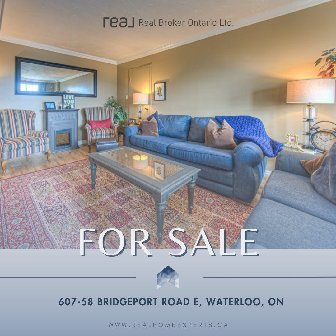 🚨 JUST LISTED 🚨

📍 607-58 Bridgeport Road E, Waterloo, ON

Experience the ideal fusion of modern-day comfort and serene living. This exquisite 2-bedroom, 1-bathroom condo provides a tranquil atmosphere while being surrounded by the vibrant energy 