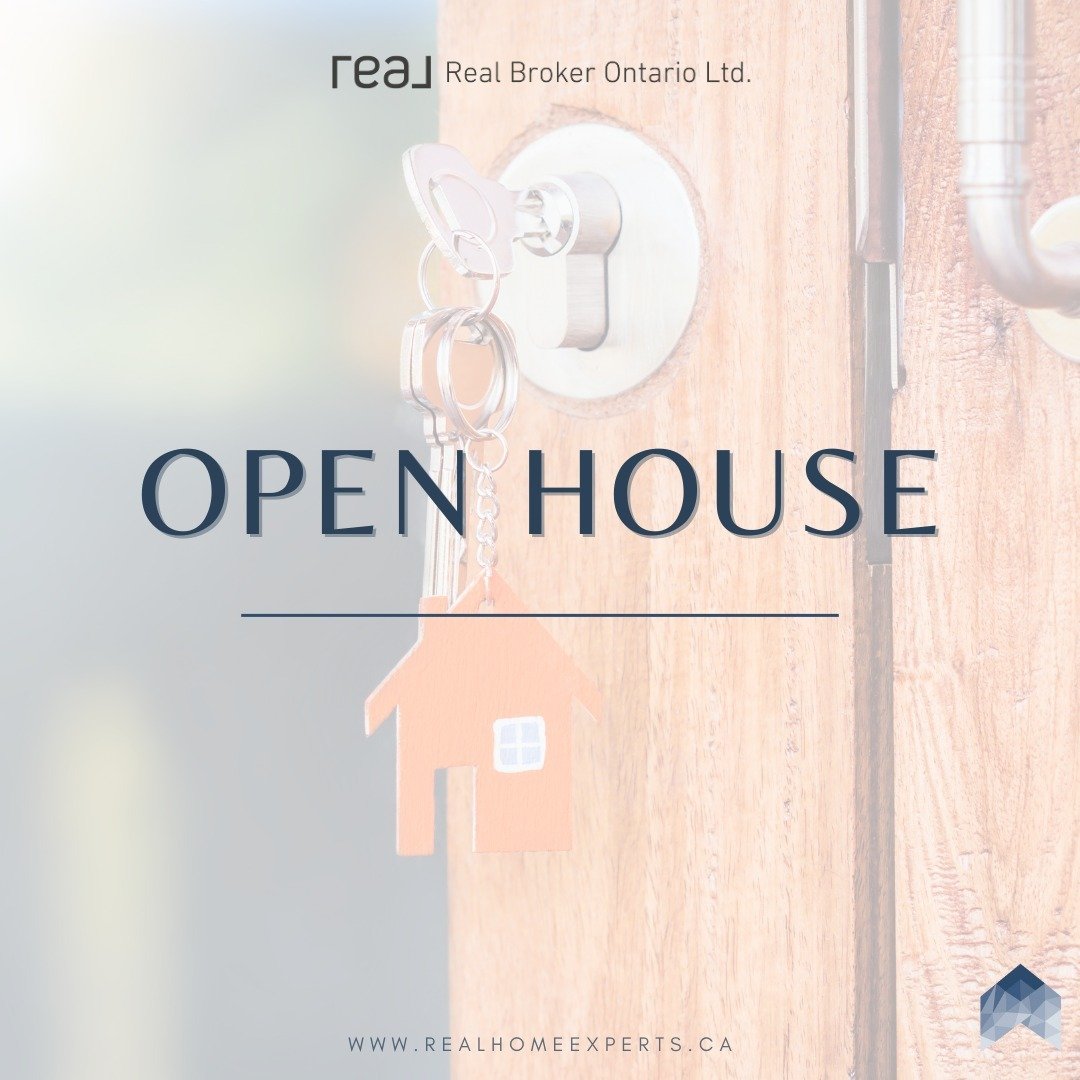 OPEN HOUSE 🏘️
&bull;&bull;
📍 39 Rea Drive, Fergus, ON
April 27th, Saturday @ 2:00 - 4:00 pm 

📍 57 Chartwell Cres, Guelph, ON
April 27th, Saturday @ 2:00 - 4:00 pm
April 28th, Sunday @ 2:00 - 4:00 pm

📍 260 Timber Trail Rd, Elmira, ON
April 27th,