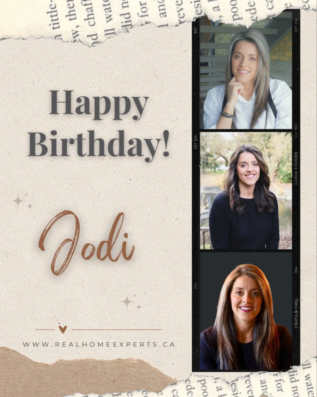 🎉 Happy Birthday, Jodi! 🎉
Hope you have a great day today! Thank you for all that you do. We really appreciate your hard work and dedication.

Wish Jodi a happy birthday in the comments below! 🎂

&bull;
#HappyBirthdayJodi #RealHomeExperts #TeamCel