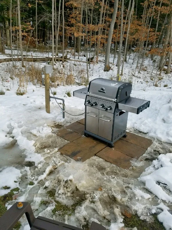 Building the Outdoor Gas Barbecue Grill