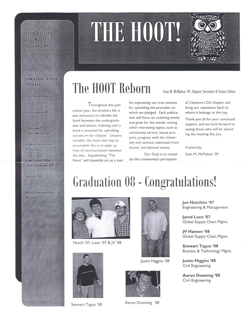 The Hoot 2007-2008