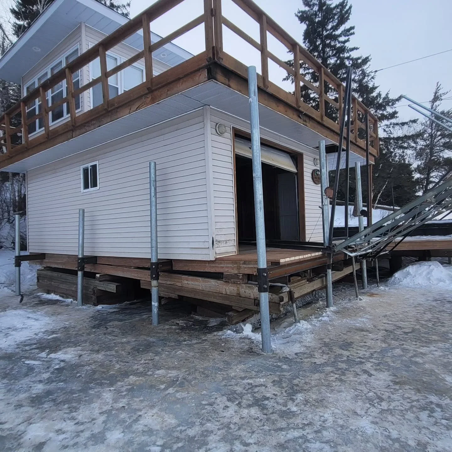 Boat House or Deck Foundation Problems?

CONTACT US TODAY!

We can lift, level, and rebuild any boat house foundation anywhere. 

Limited availability for remaining for this winter!

#foundationrepair #liftandlevel #leveling