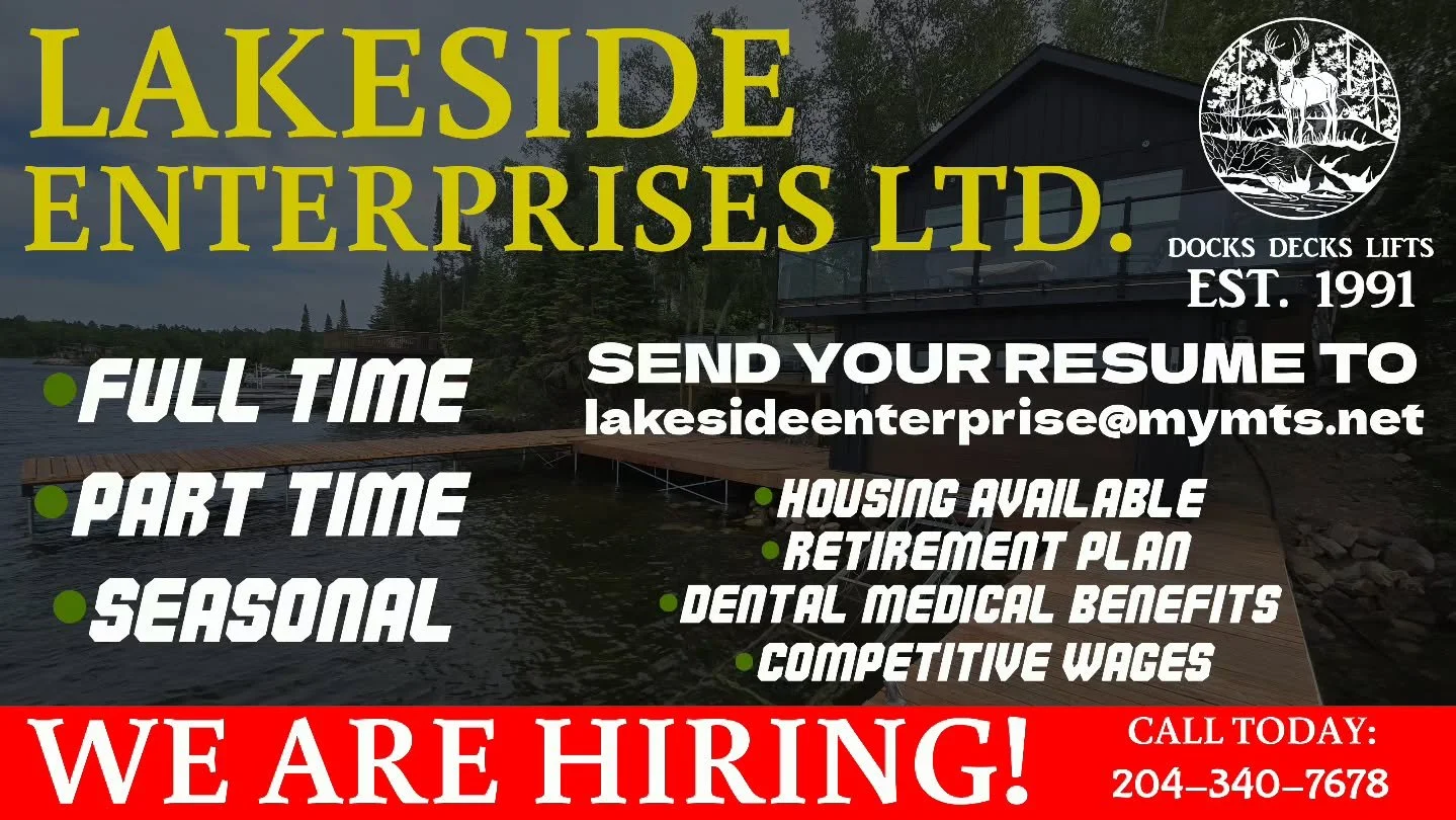 Looking for a summer job or full time position? We are hiring!

SUMMER STUDENTS WELCOME!
If you are looking to make some serious money this summer all while working and living in Cottage Country call us today or send your resume to lakesideenterprise