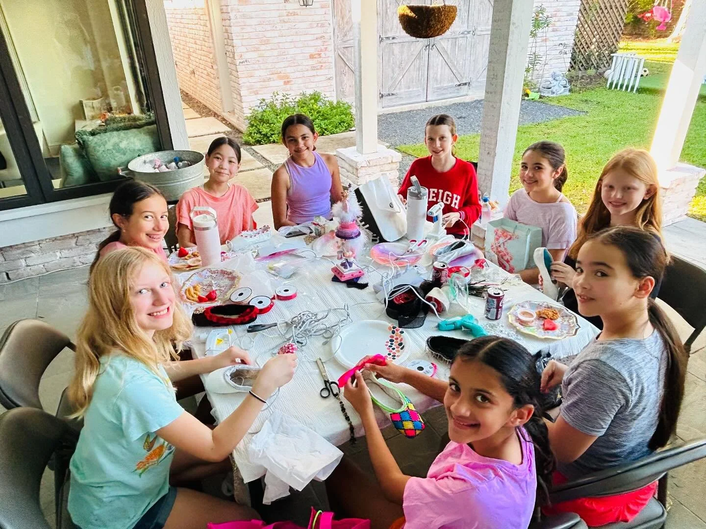 Company 2 and Senior company pointe shoe party ✨