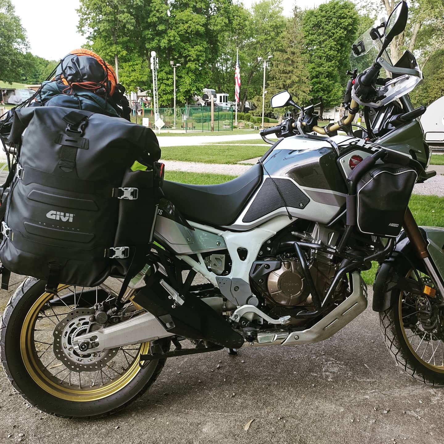 2019 Honda Africa Twin Adventure named as 'LEELOO'