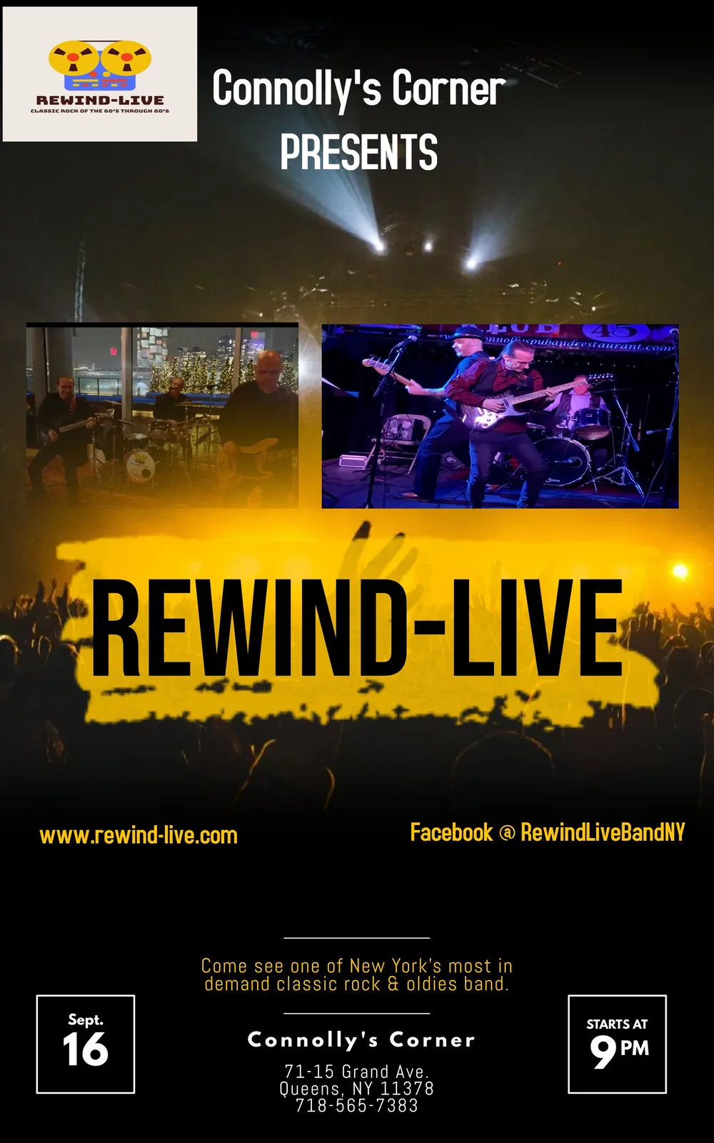 Show Dates — Rewind-Live