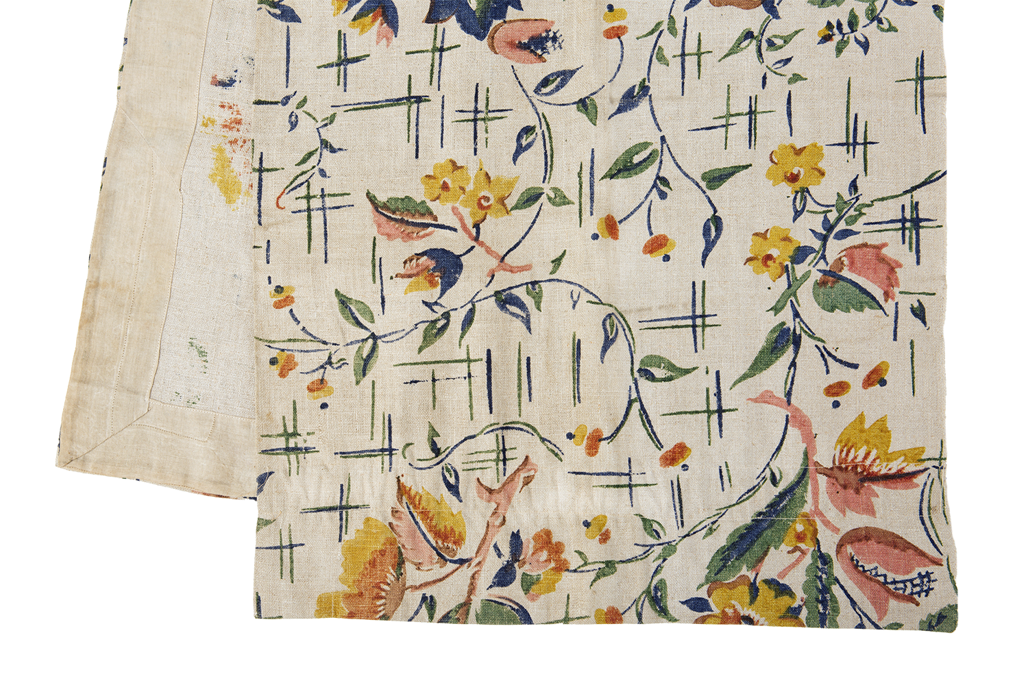 ANTIQUE LINEN TABLE RUNNER