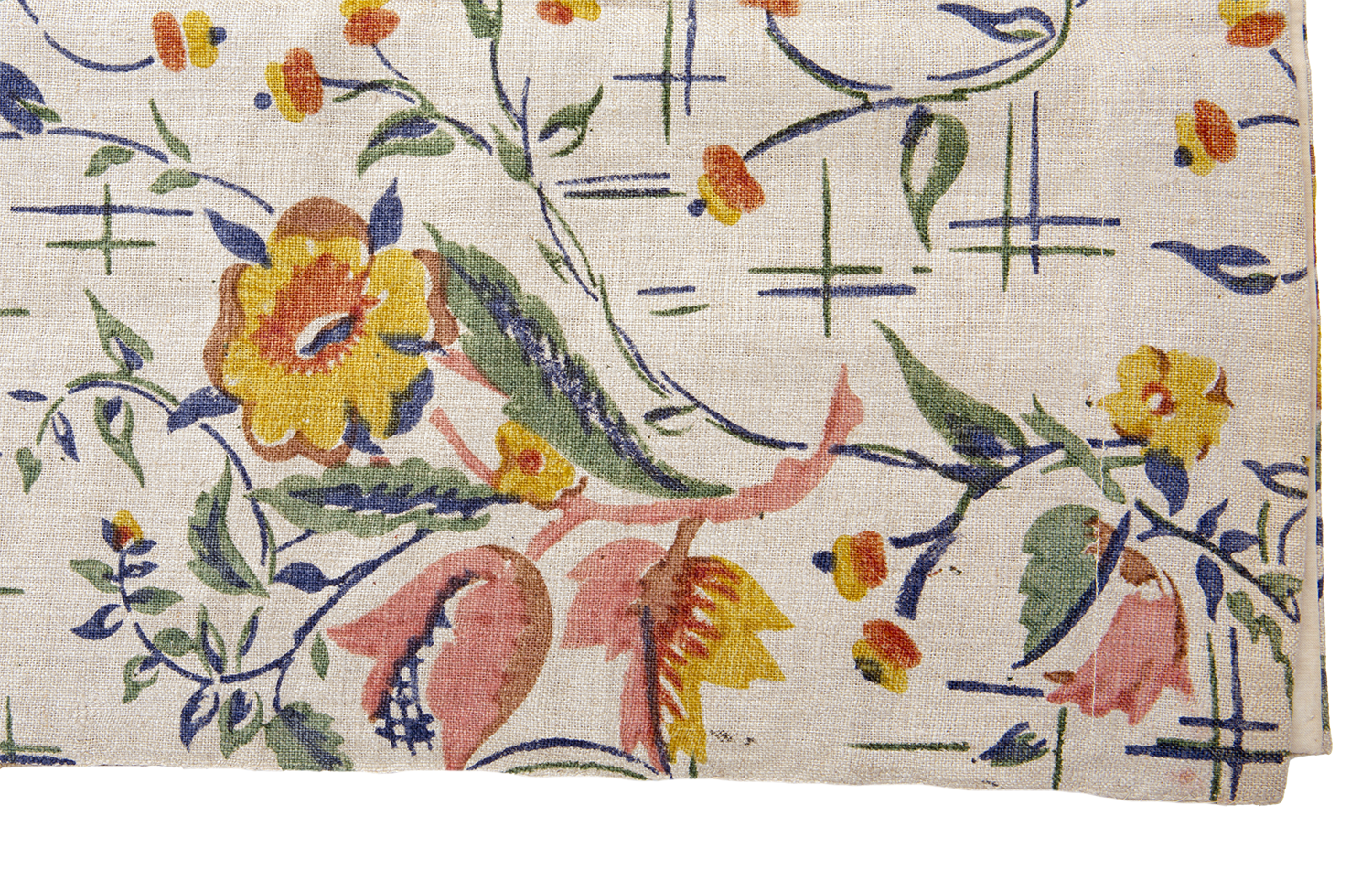 ANTIQUE LINEN TABLE RUNNER