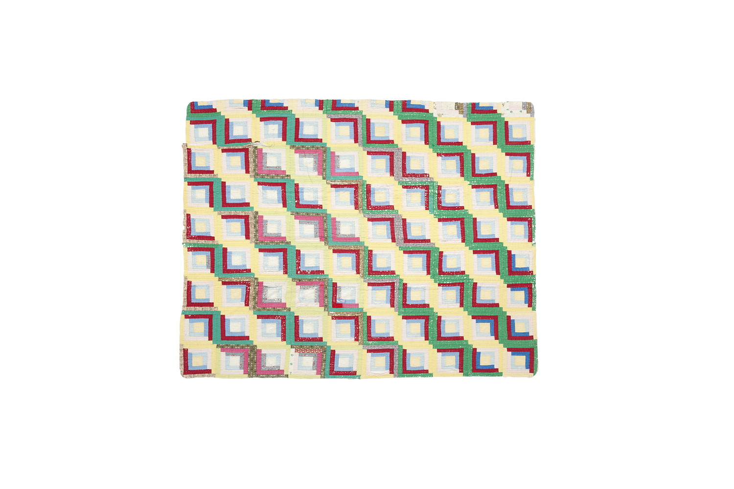 1930's LOG CABIN QUILT