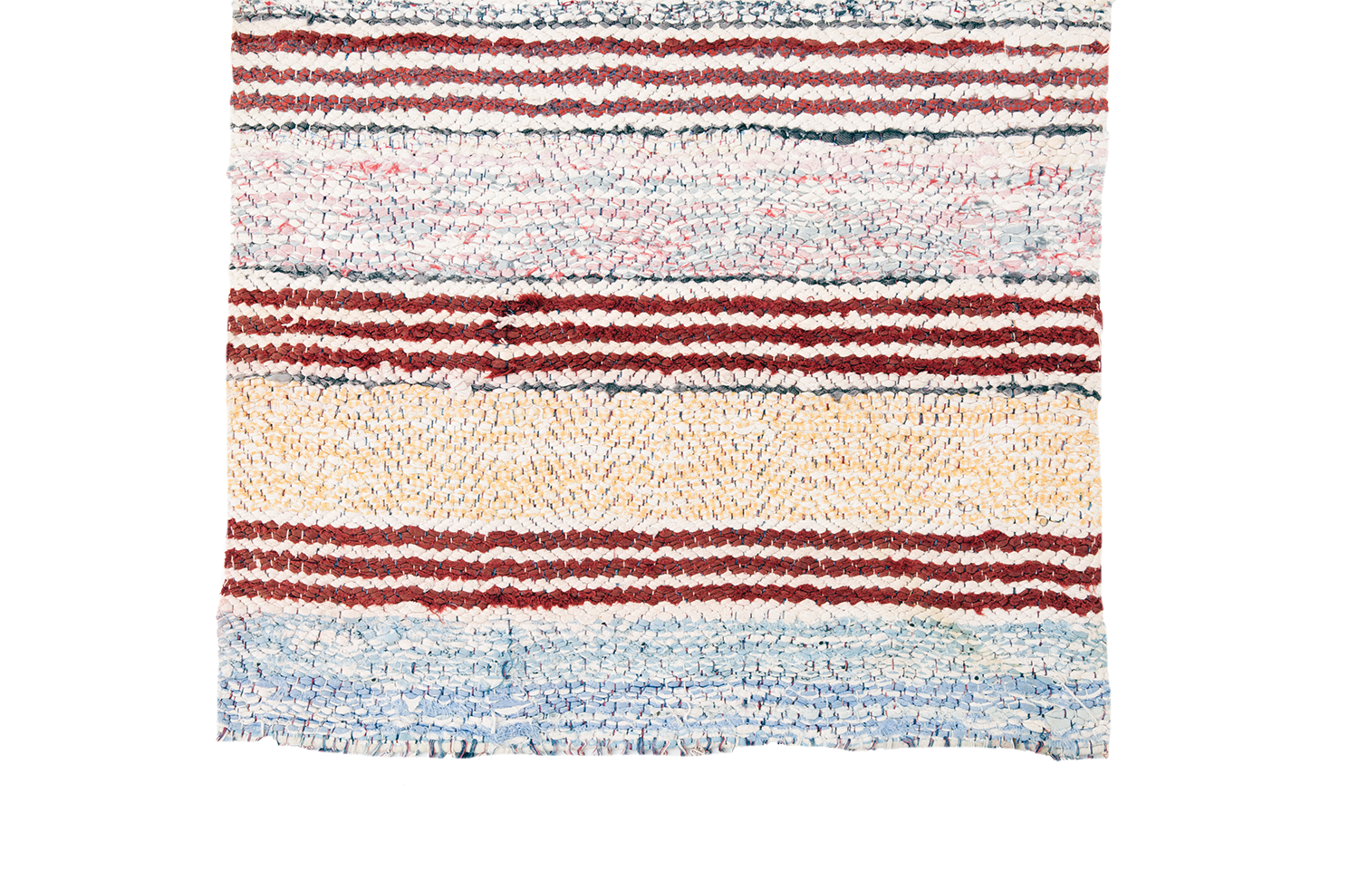 VINTAGE SWEDISH RAG RUG