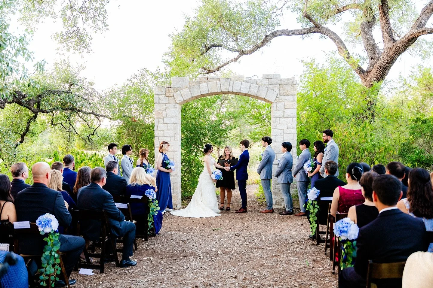 The flowers were in full bloom, but their love was the thing that stole the show. 🌼🤍
A gentle, golden day for the sweetest beginning.
Venue: @wildflowercenterevents 

#WildflowerCenterWedding #AustinWeddings #GardenCeremony #TexasLoveStory #Wedding