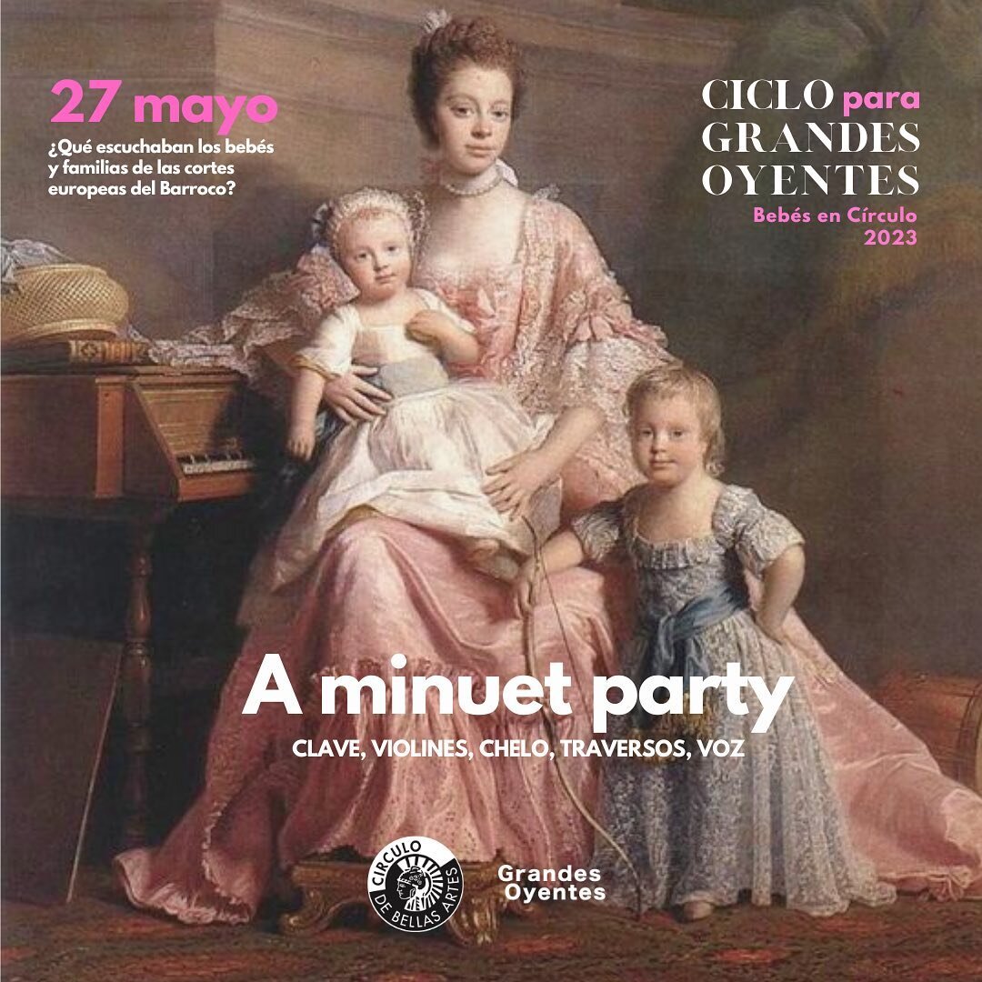 A MINUET PARTY

⭐️&iexcl;La primera edici&oacute;n del Ciclo para Grandes Oyentes llega a su fin y lo celebramos por todo lo alto y con entradas agotadas en todos los conciertos!⭐️

🫅👸&iquest;Qu&eacute; escuchaban los beb&eacute;s y familias en las