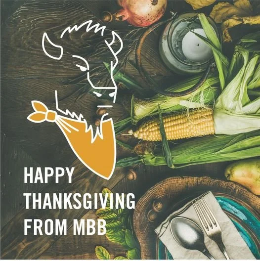MBB is thankful for another successful year of serving our wonderful clients!
