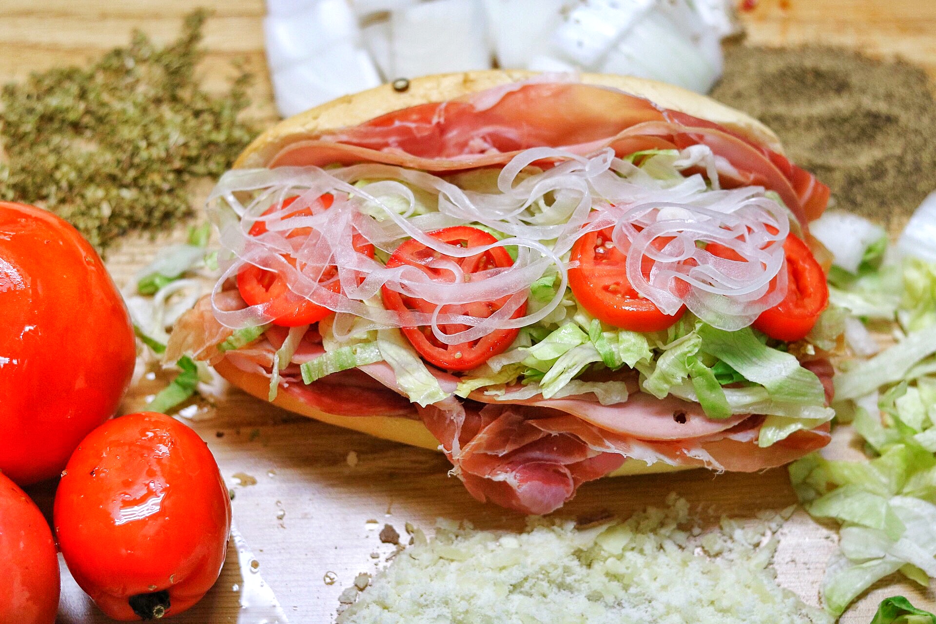 Panino Reg. - $6.95 Lg. - $9.95
