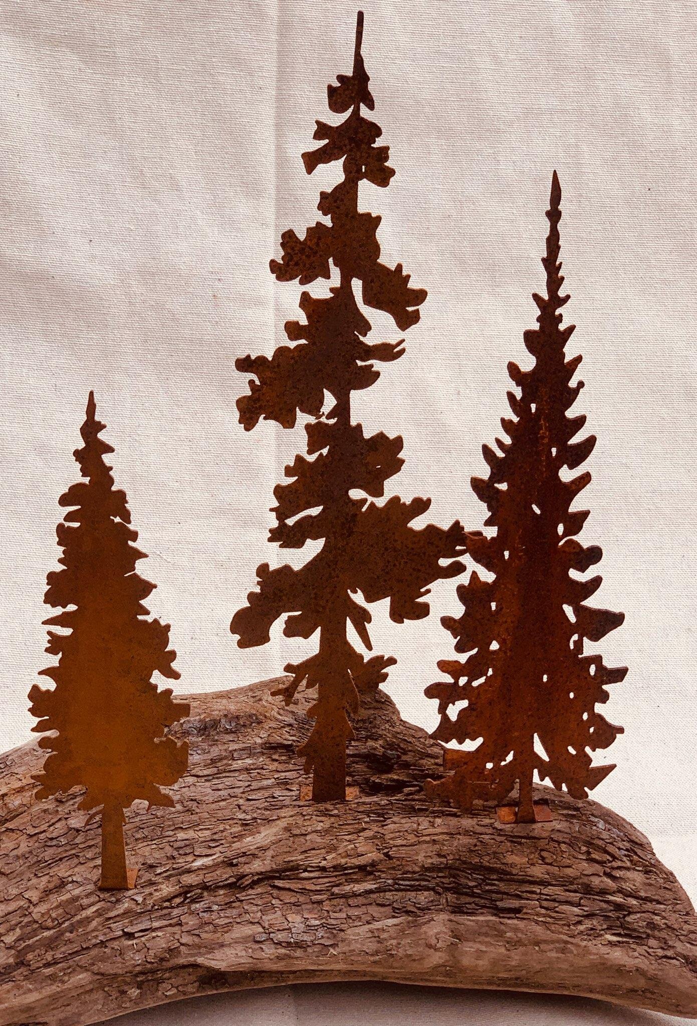 Trees set of 3