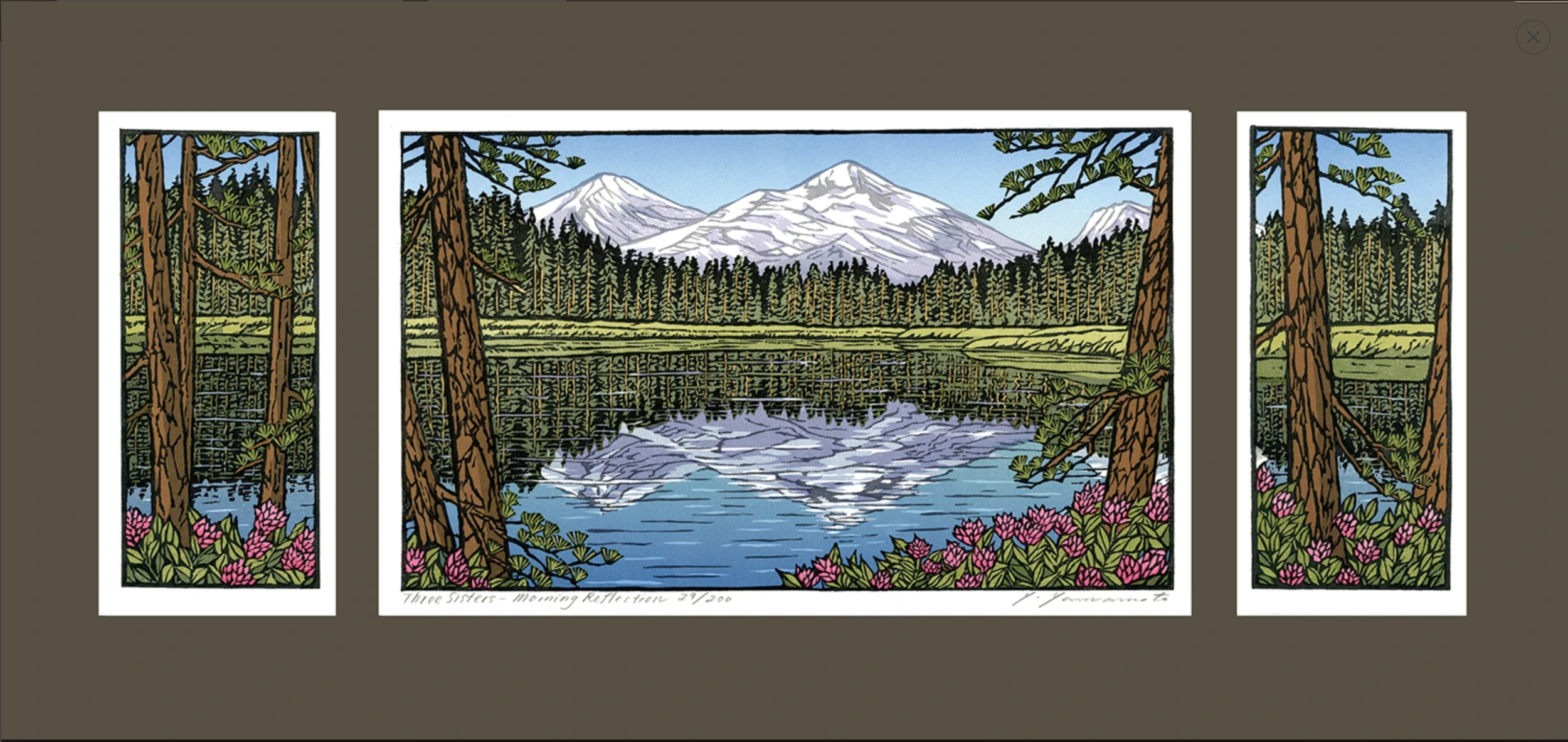 Three Sisters - Morning Reflection
