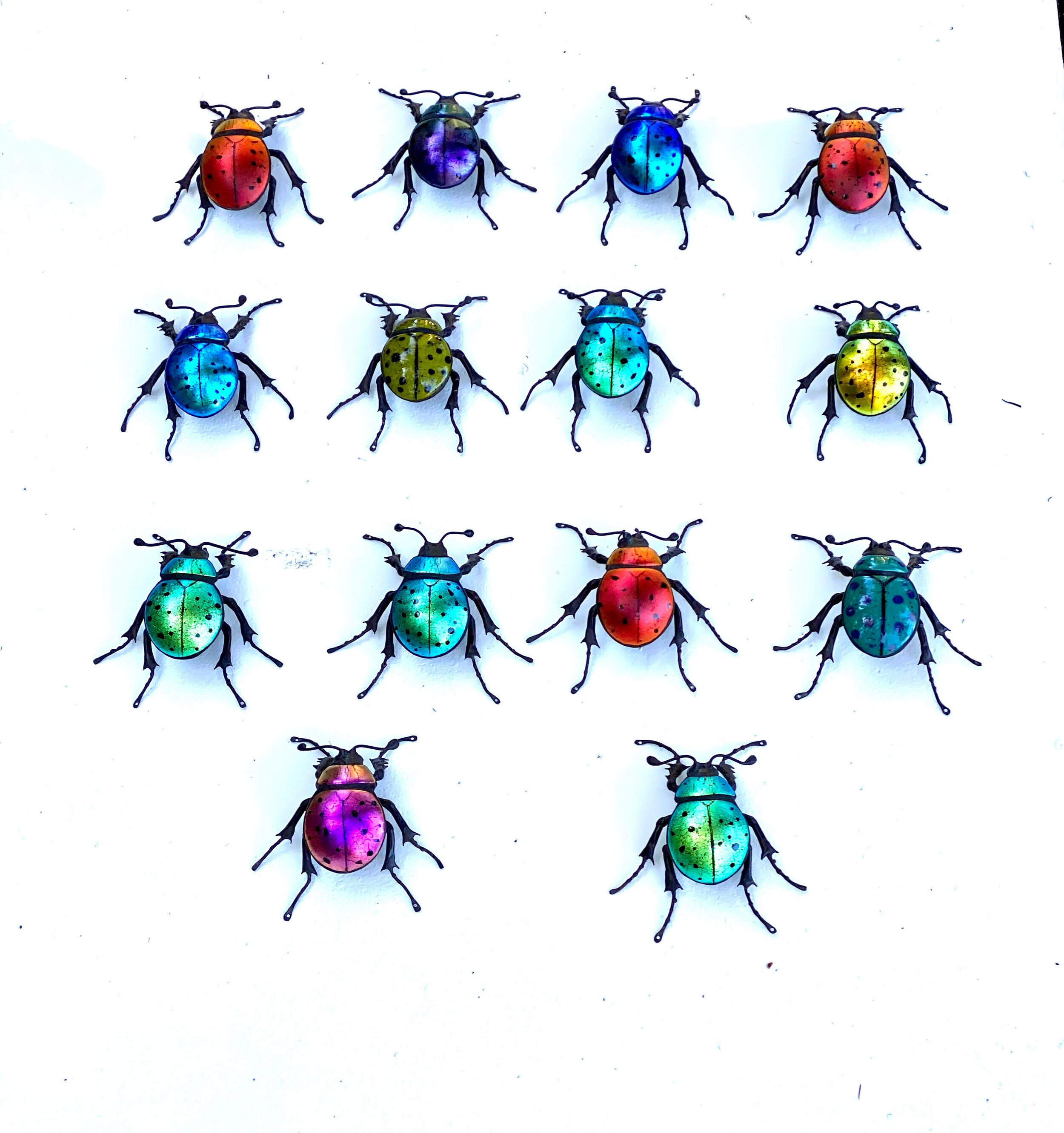 Mini Beetle Sculptures