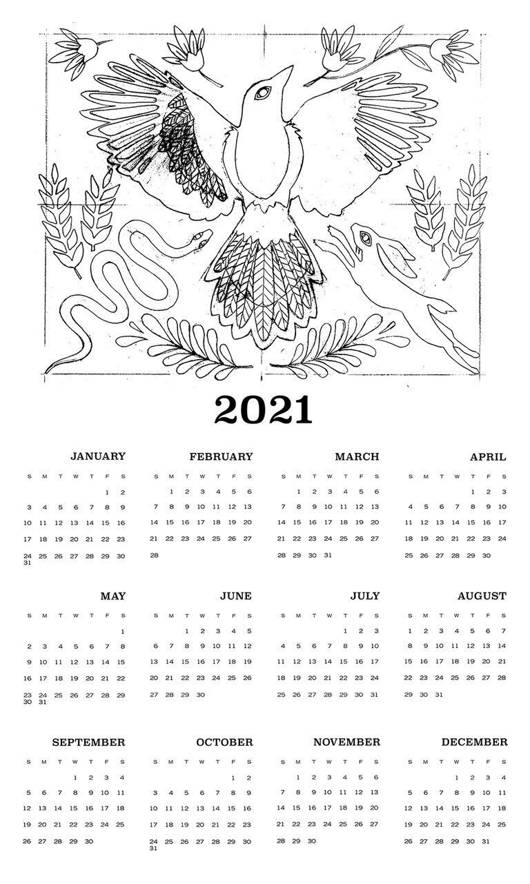 2021 POSTER CALENDAR