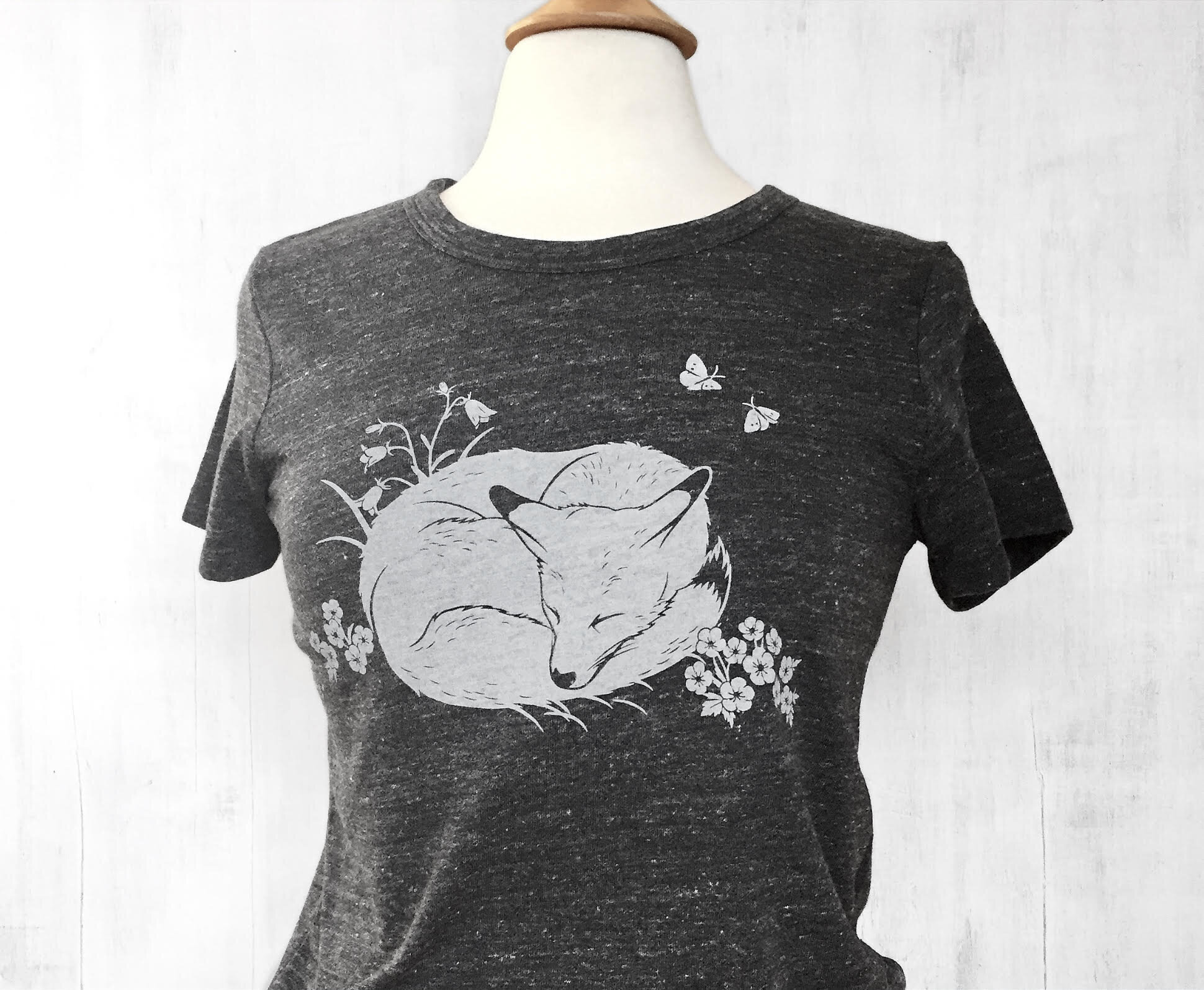 Women's Eco Jersey T-Shirt with Fox