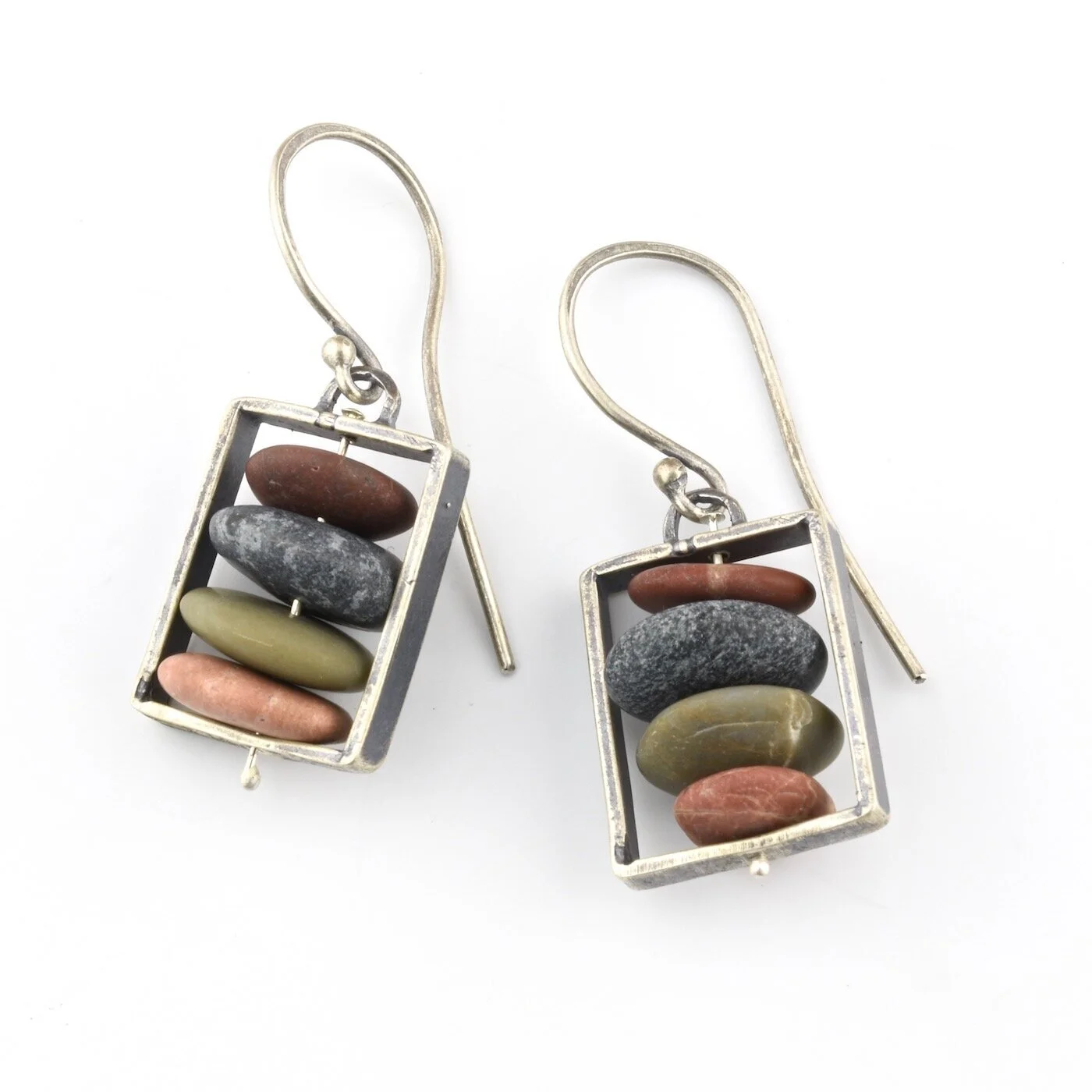 Small Box Cairn Earrings
