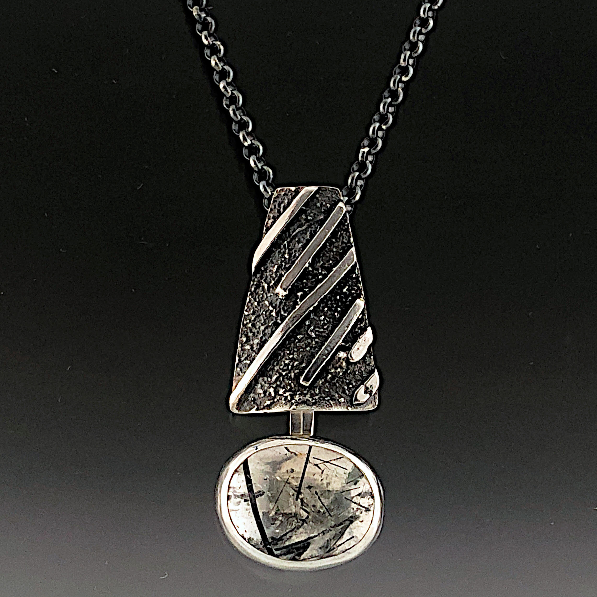 Sterling Silver Pendant from the Architecture Collection