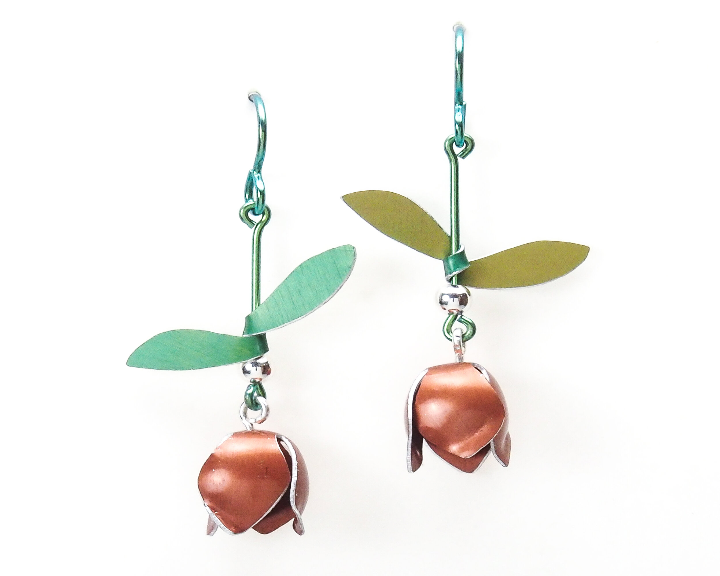 Pomegranate Bud Earring