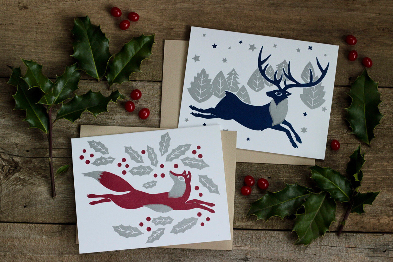 Holiday Blank Notecards