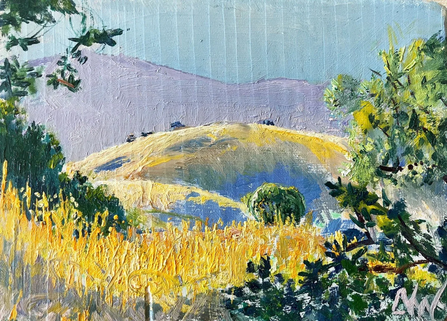 Always a Treasure, 4 x 5.5 inches, oil on board