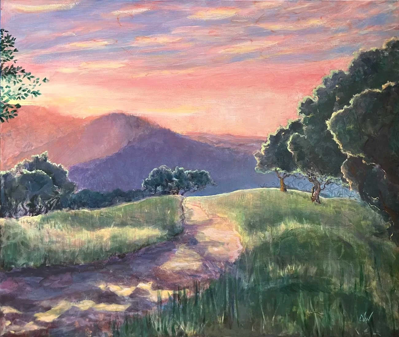 Rendering Time, 32 x 38 inches, Oil on canvas