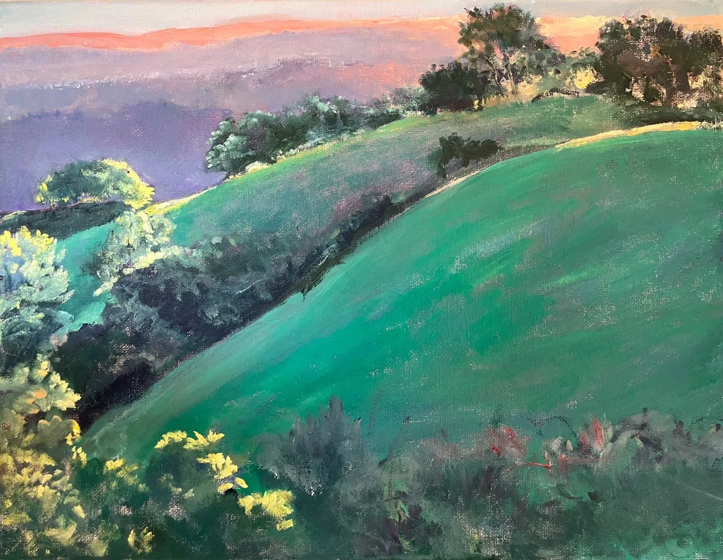 Well Sought, 11 x 14 inches, oil on canvas