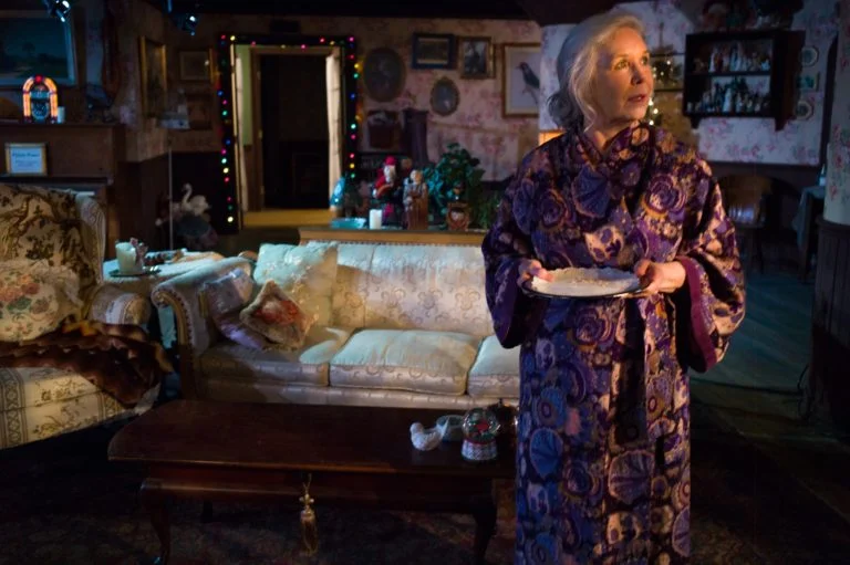 Elly Lindsay as Mertis in Undermain Theatre’s production of JOHN by Annie Baker