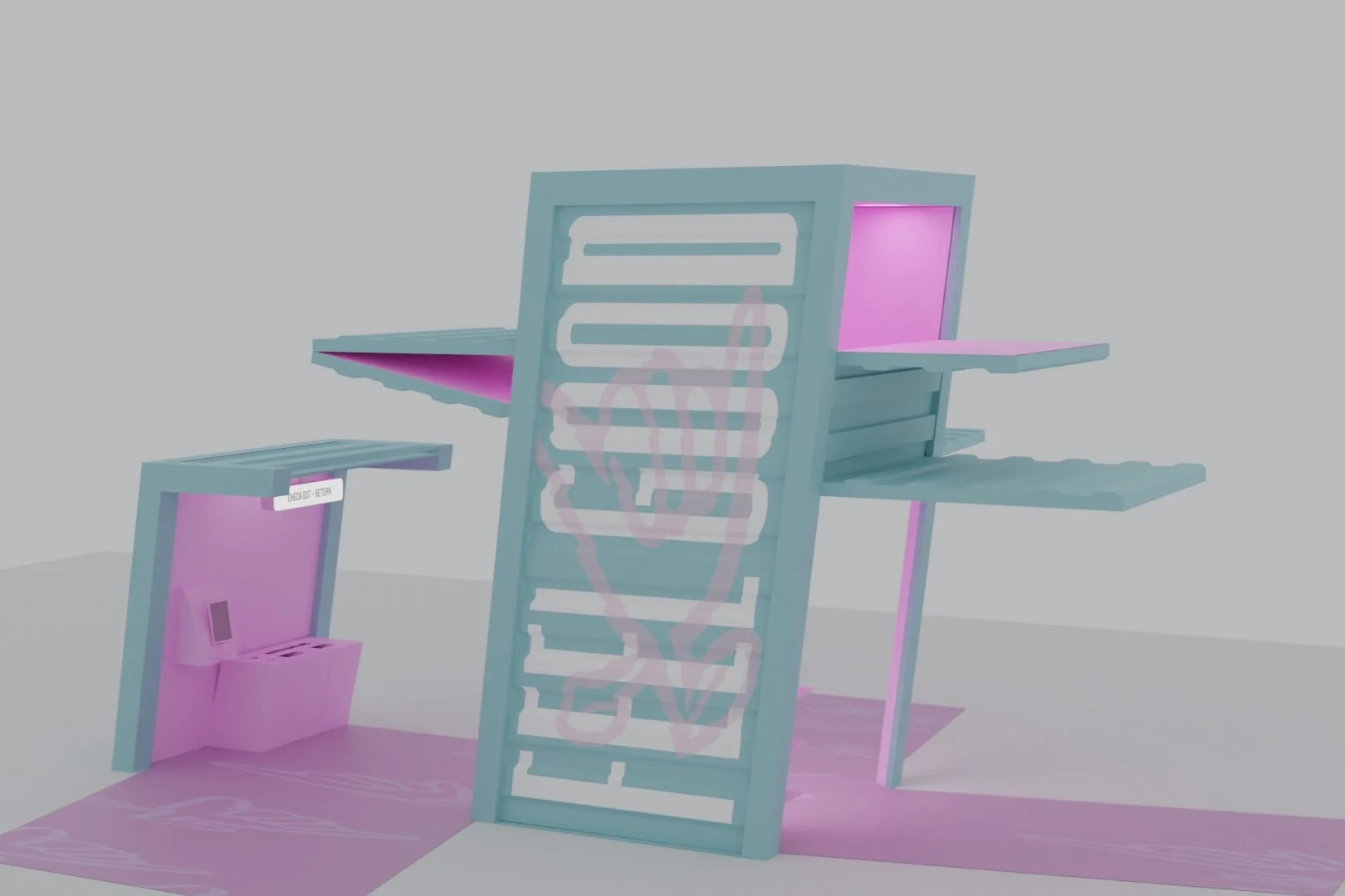 3D P.O.P Kiosk