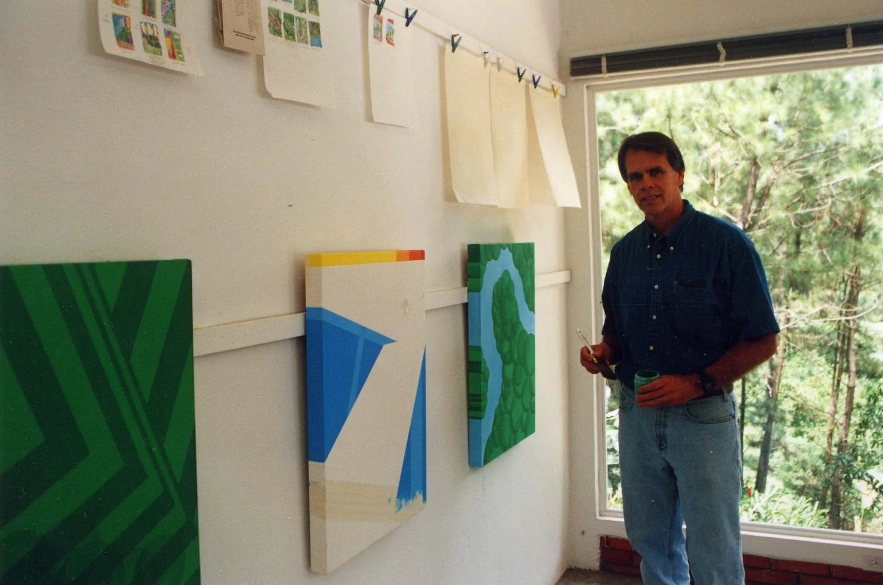 Julia and David White Artists’ Colony Interview with the Tico Times Newspaper. Ciudad Colon, Costa Rica 1999