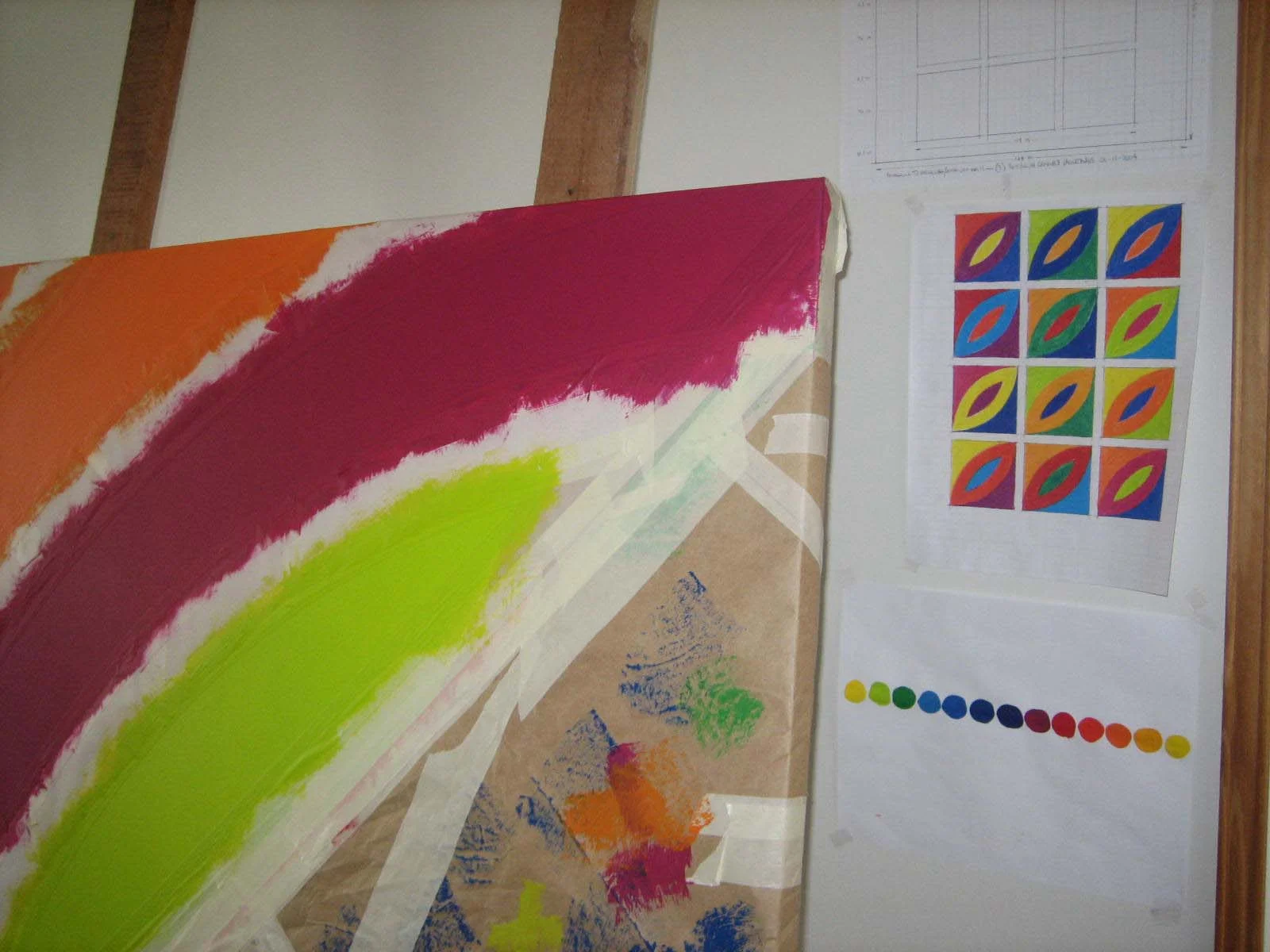 Julia and David White Artists’ Colony, Ciudad Colon, Costa Rica 2010. Painting Commission.