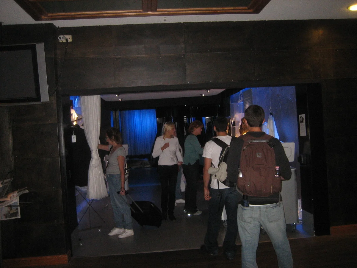 Shooting at the ICE BAR in sweden