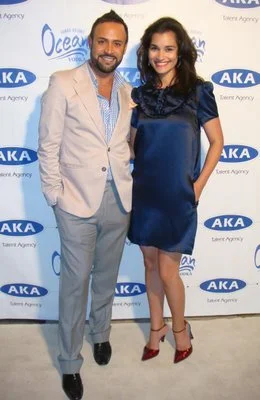 AKA 10th Anniversary Wearing Nick Verreos designs with Nick!