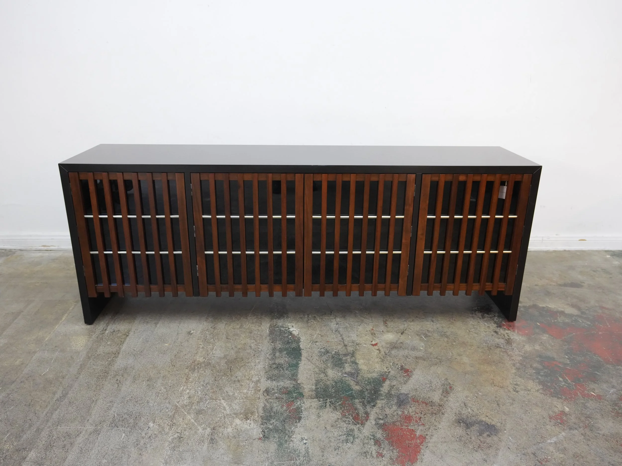 Caracole Pinstripe Dark Sideboard AS-IS