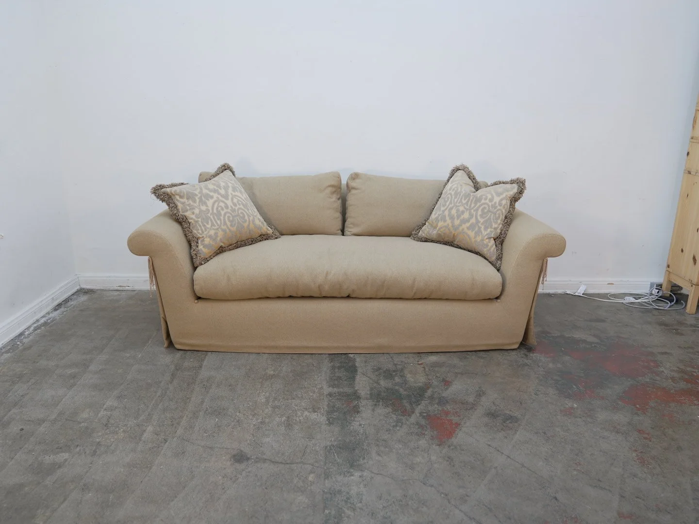 J. Robert Scott "Josephine" Style Sofa w/ Pillows As-Is
