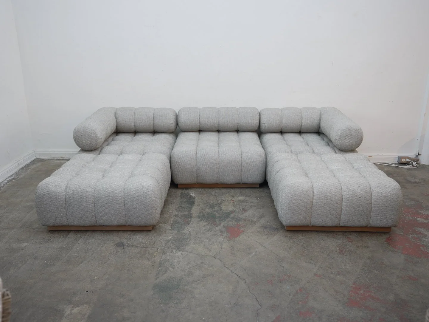 West Elm 5-Pc Catania Outdoor Tufted Sectional