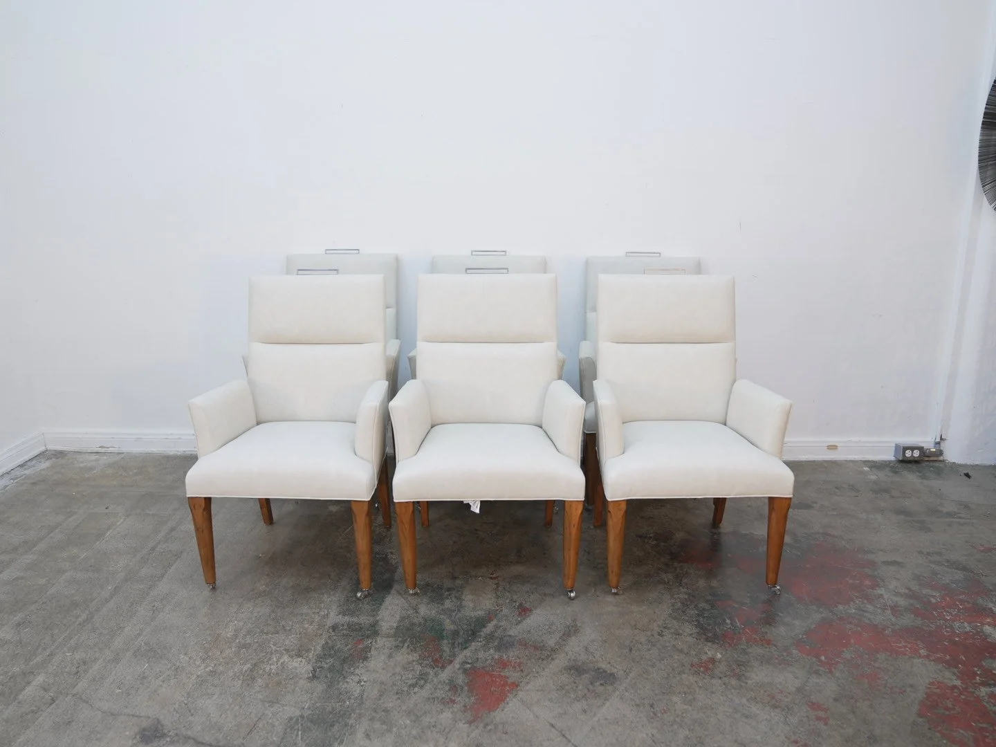 Set of 6 Vanguard Thom Filicia Dining Chairs (We Have 2 Sets)