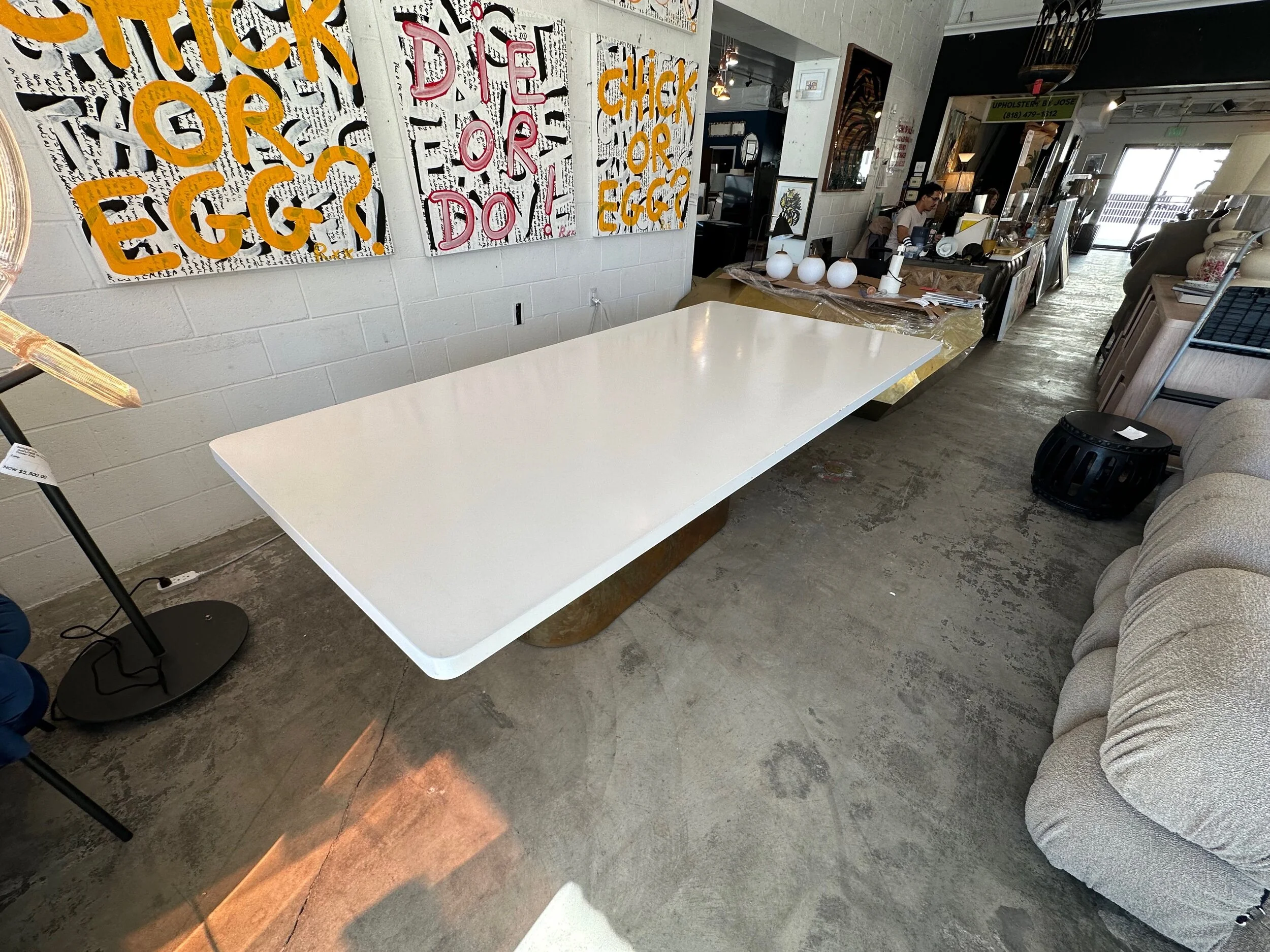 Danish Modern Teak Dining Table w/ Folding Extensions — Rebound