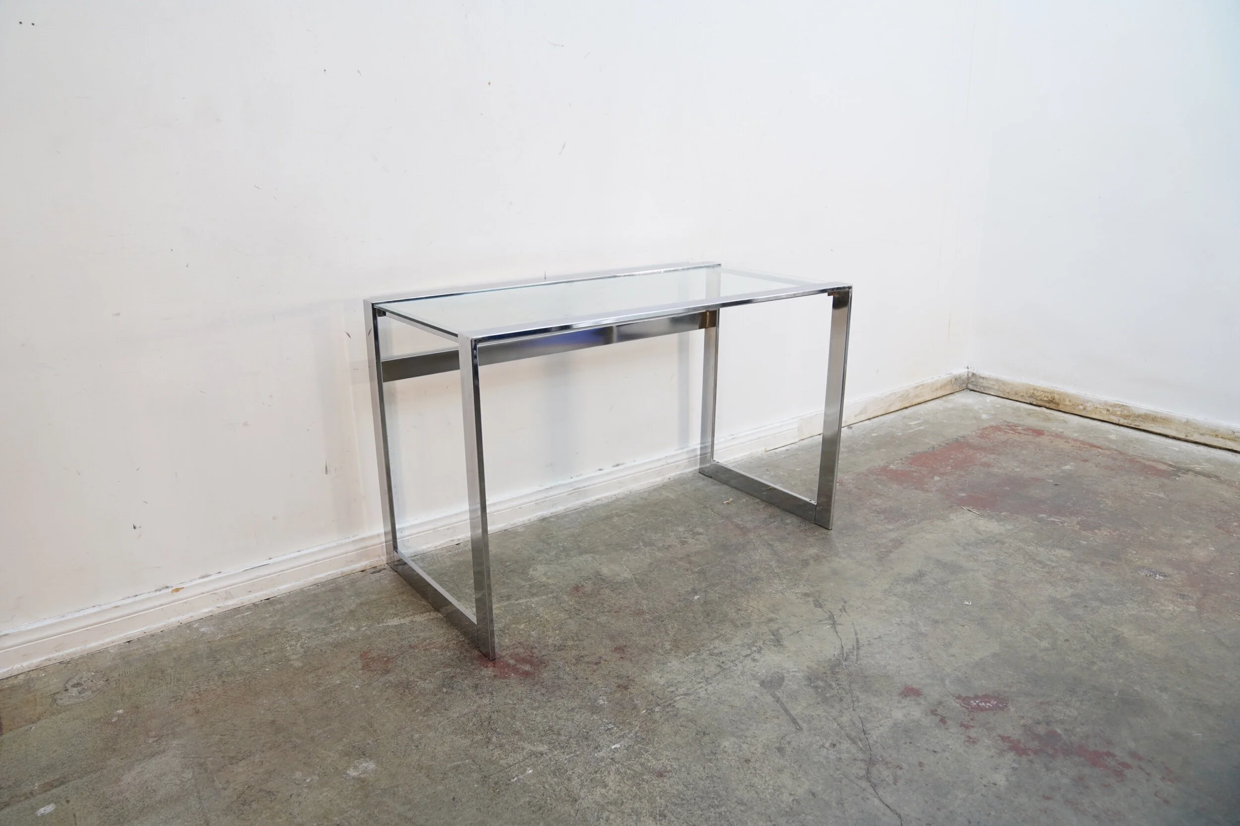 CB2 Ridge Bleached Oak Desk with Drawer — Rebound Furniture & Decor Consignment