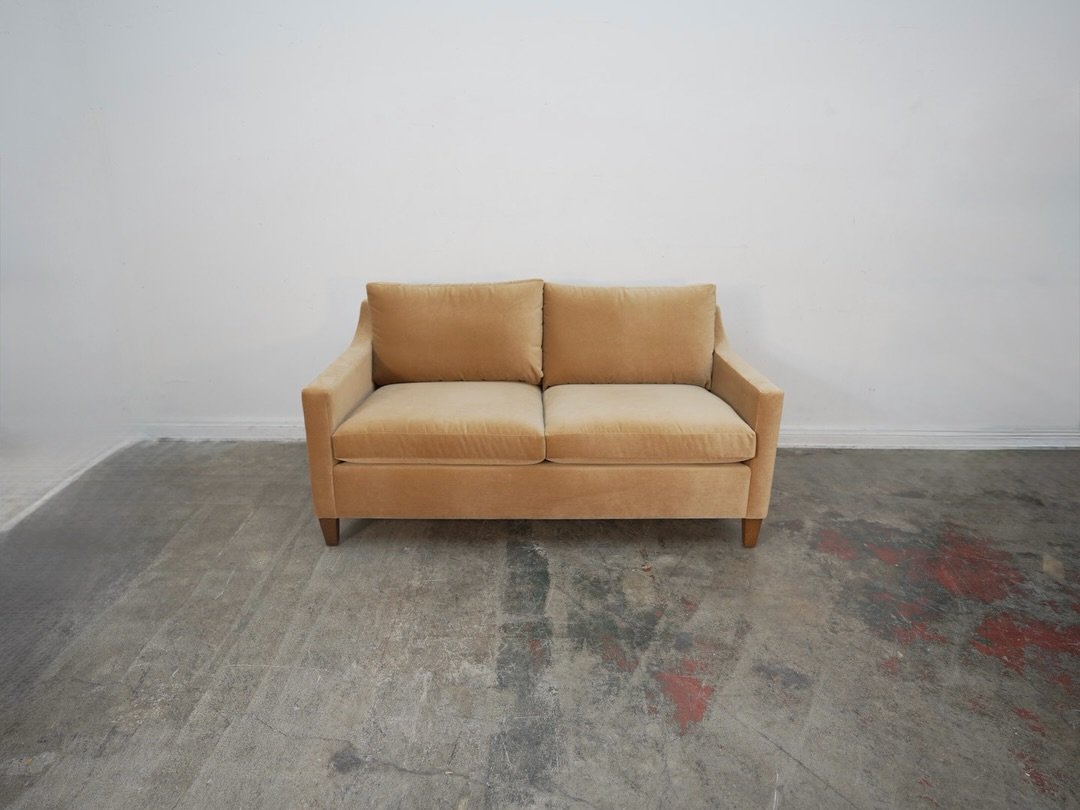 BenchMade Modern Vera Loveseat in Light Brown Velvet
65" W x 38" D x 34" H
$1,399