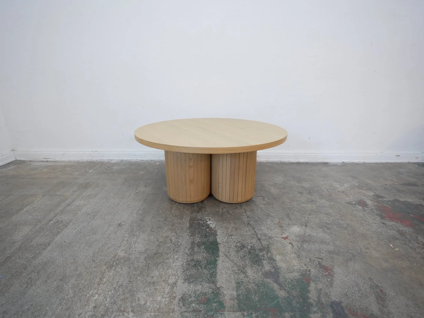 Alden Natural Round Wood Coffee Table
